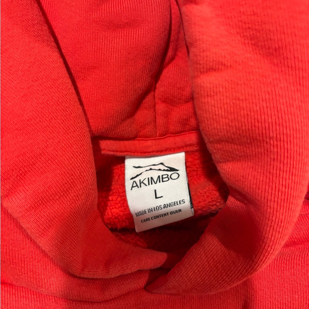 Akimbo Hoodie - Strawberry Red